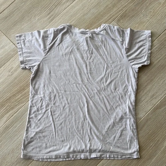 ANTHROPOLOGIE LetLuv Vintage NYC Slouchy Tee Grey Blue S Anthropologie - Picture 8 of 8